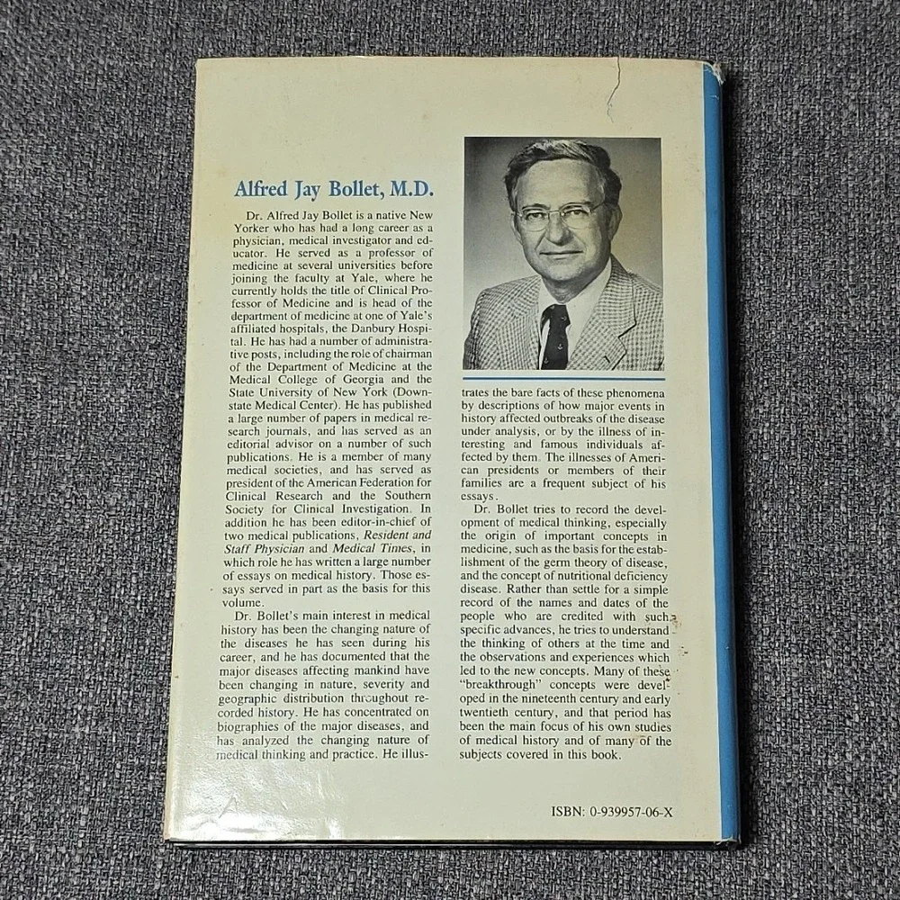 Plagues and Poxes: The Rise and Fall of Epidemic Disease by Alfred Jay Bollet